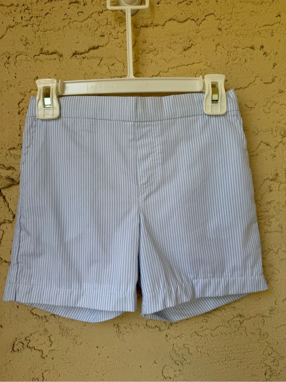 Edgehill Collection Little Boys Woven Stripe Shirt & Shorts Set 4T NWT